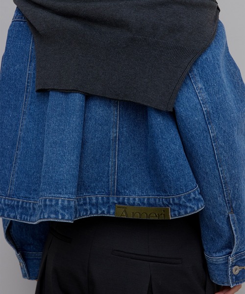 JAPAN MADE BACK FLARE DENIM JACKET（デニムジャケット）｜Ameri