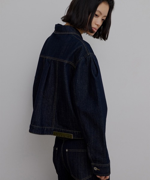 JAPAN MADE BACK FLARE DENIM JACKET（デニムジャケット）｜Ameri