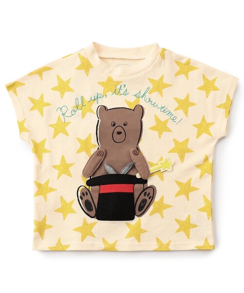 BIT'Z（ビッツ）の「【知育】動かして遊ぼう半袖Tシャツ（Tシャツ/カットソー・キッズ・ライム/イエロー・80/90/95/100/110/120）」の2枚目の写真