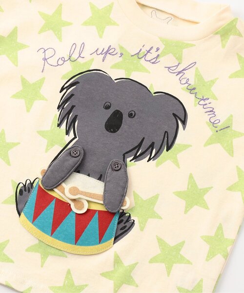 BIT'Z（ビッツ）の「【知育】動かして遊ぼう半袖Tシャツ（Tシャツ/カットソー・キッズ・ライム/イエロー・80/90/95/100/110/120）」の8枚目の写真