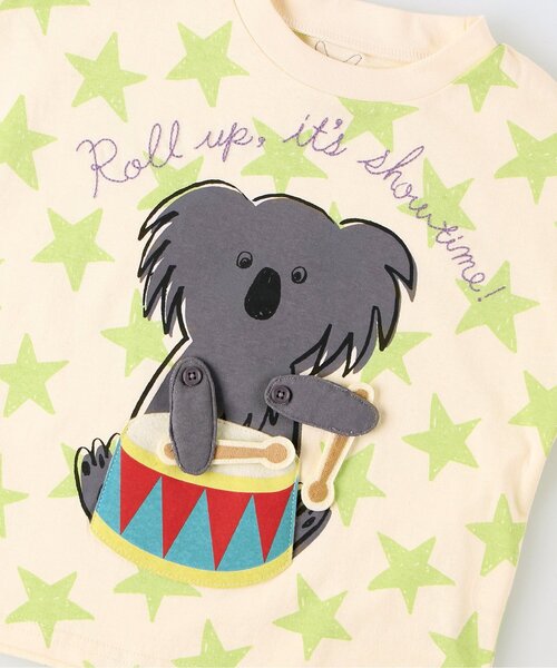 BIT'Z（ビッツ）の「【知育】動かして遊ぼう半袖Tシャツ（Tシャツ/カットソー・キッズ・ライム/イエロー・80/90/95/100/110/120）」の9枚目の写真