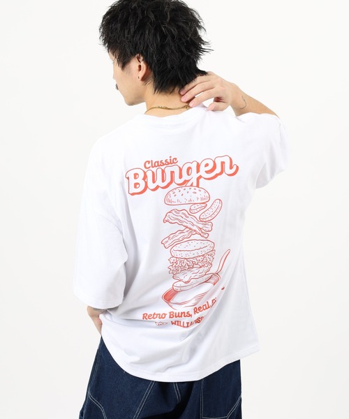 FUNALIVE(ファンアライブ)の「CVC WIDE Crew Neck T-Shirt 刺繍&グラフィックT 半袖(Tシャツ/カットソー・メンズ・ホワイト/ブラック/スミクロ/ダークグリーン/ブラック系3/ホワイト系2/ホワイト系3/ブラック系2/ホワイト系4/ネイビー系2/ブラック系4/ブラック系5・LL/L/M)」の1枚目の写真