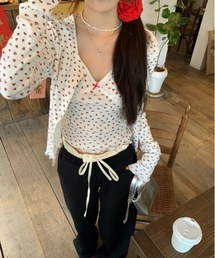 Teem Store（チームストア）の「【2点セット】花柄キャミソール＋カーディガン（セットアップ）」