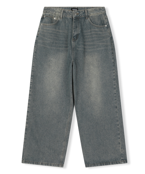 MOOVN（ムブン）の「モアワイドデニムパンツウォッシュドブルー（デニムパンツ・メンズ・その他・LARGE/MEDIUM/SMALL）」の3枚目の写真
