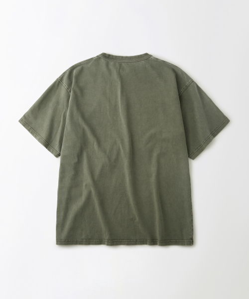 OUTSTANDING（アウトスタンディング）の「VINTAGE WASHING T-SHIRT_VINTAGE OLIVE（Tシャツ/カットソー・メンズ・その他・L/M/S）」の2枚目の写真