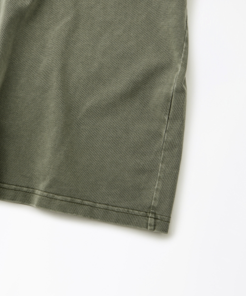 OUTSTANDING（アウトスタンディング）の「VINTAGE WASHING T-SHIRT_VINTAGE OLIVE（Tシャツ/カットソー・メンズ・その他・L/M/S）」の5枚目の写真
