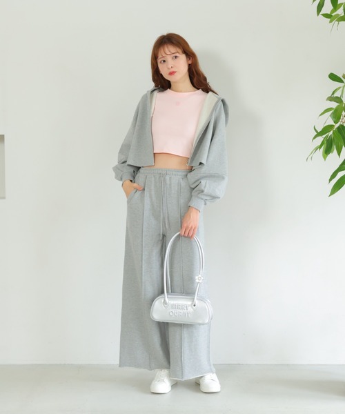 ロゴタグスウェット パーカ（パーカー）｜MARY QUANT（マリークワント