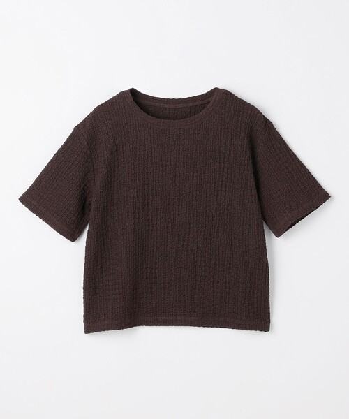 ANY（エニィ）の「レースショート丈Tシャツ（Tシャツ/カットソー・レディース・グリーン系/ピンク系/ホワイト系/ダークブラウン系/ブラック系2/ホワイト系2・X-LARGE）」の13枚目の写真