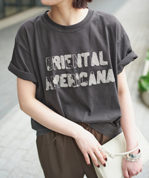 AUTHEN / オーセン SS OA CLUSH EMBROIDERY T-SHIRT