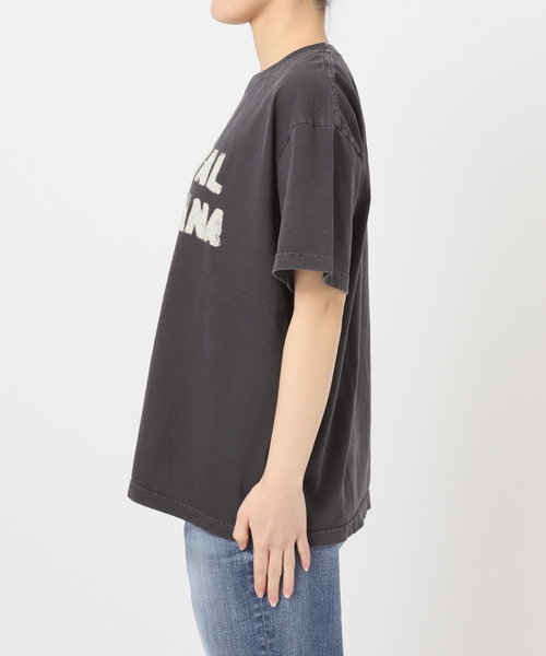 Spick & Span（スピックアンドスパン）の「AUTHEN / オーセン SS OA CLUSH EMBROIDERY T-SHIRT（Tシャツ/カットソー・レディース・ブラック系その他/ボルドー/アイボリー・SMALL）」の7枚目の写真