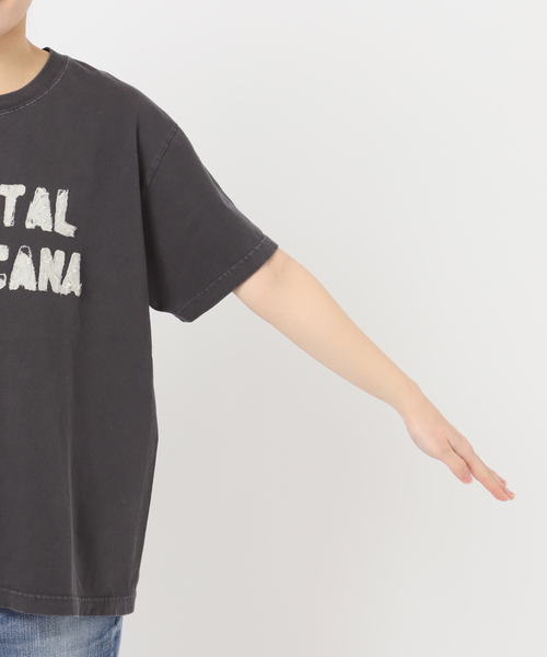 Spick & Span（スピックアンドスパン）の「AUTHEN / オーセン SS OA CLUSH EMBROIDERY T-SHIRT（Tシャツ/カットソー・レディース・ブラック系その他/ボルドー/アイボリー・SMALL）」の10枚目の写真