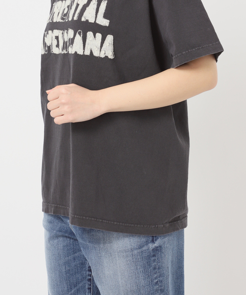 Spick & Span（スピックアンドスパン）の「AUTHEN / オーセン SS OA CLUSH EMBROIDERY T-SHIRT（Tシャツ/カットソー・レディース・ブラック系その他/ボルドー/アイボリー・SMALL）」の11枚目の写真