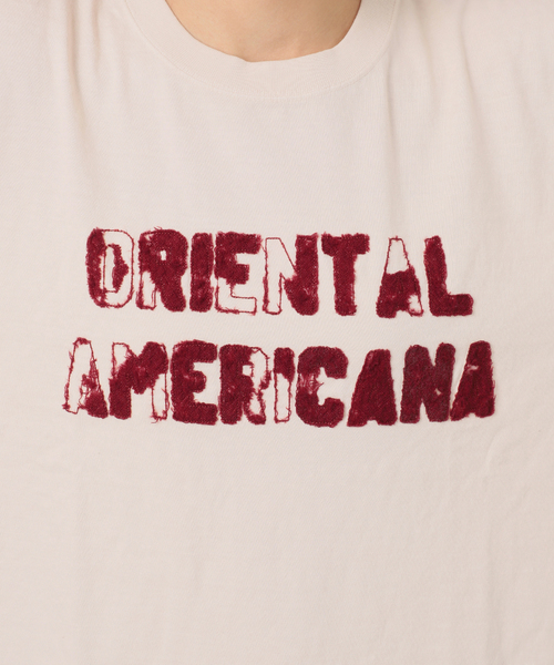 Spick & Span（スピックアンドスパン）の「AUTHEN / オーセン SS OA CLUSH EMBROIDERY T-SHIRT（Tシャツ/カットソー・レディース・ブラック系その他/ボルドー/アイボリー・SMALL）」の17枚目の写真