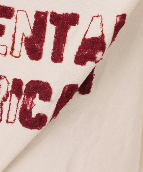 Spick & Span（スピックアンドスパン）の「AUTHEN / オーセン SS OA CLUSH EMBROIDERY T-SHIRT（Tシャツ/カットソー・レディース・ブラック系その他/ボルドー/アイボリー・SMALL）」の18枚目の写真