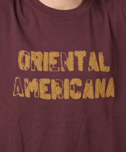 Spick & Span（スピックアンドスパン）の「AUTHEN / オーセン SS OA CLUSH EMBROIDERY T-SHIRT（Tシャツ/カットソー・レディース・ブラック系その他/ボルドー/アイボリー・SMALL）」の5枚目の写真