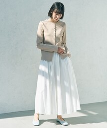コットンローン ボリュームスカート