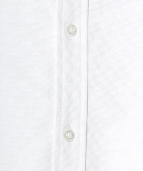 U.S. POLO ASSN.(ユーエスポロアッスン)の「U.S. POLO ASSN./ユーエスポロアッスン 別注 Oxford Ombre Shirt/オーバーサイズ オックス無地 オンブレチェック ロゴ ワンポイント刺繍 レギュラーカラーシャツ/半袖シャツ/レディース メンズ(シャツ/ブラウス・メンズ・ホワイト/ホワイト系その他/ブルー/ブラック系その他・M/L/LL)」の18枚目の写真
