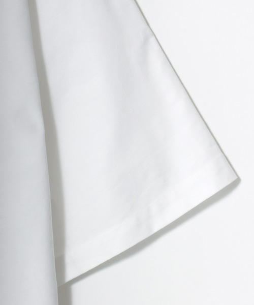 U.S. POLO ASSN.(ユーエスポロアッスン)の「U.S. POLO ASSN./ユーエスポロアッスン 別注 Oxford Ombre Shirt/オーバーサイズ オックス無地 オンブレチェック ロゴ ワンポイント刺繍 レギュラーカラーシャツ/半袖シャツ/レディース メンズ(シャツ/ブラウス・メンズ・ホワイト/ホワイト系その他/ブルー/ブラック系その他・M/L/LL)」の19枚目の写真