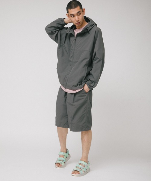 EKAL(エカル)の「『UR TECH』ナイロンタッサーショーツ(その他パンツ・メンズ・グリーン系その他/ライトブルー/イエロー/ネイビー/グレー・MEDIUM/LARGE)」の11枚目の写真