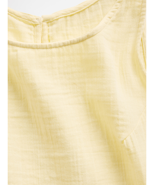 GAP(ギャップ)の「コットンガーゼ レーサー シェルタンクトップ(シャツ/ブラウス・レディース・ホワイト/ブラック/ピンク/ブラウン/イエロー・XXS/L/M/S/XS)」の12枚目の写真