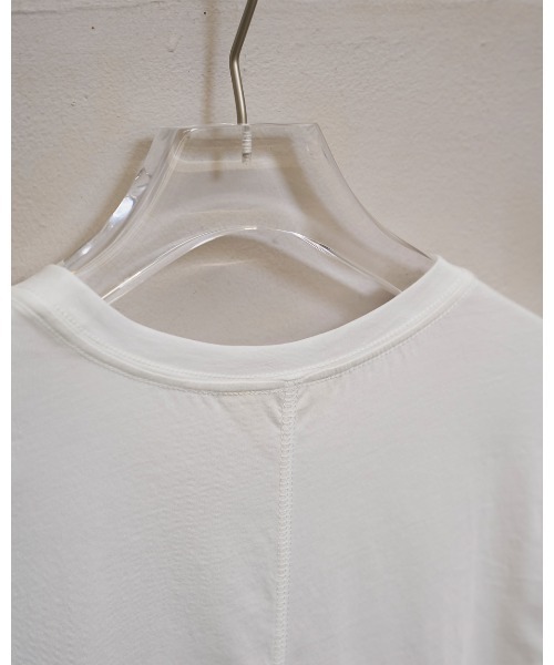 TODAYFUL（トゥデイフル）の「Highgauge Compact T-shirts（Tシャツ/カットソー・レディース・チャコールグレー/サックスブルー/ホワイト/ミント・FREE）」の13枚目の写真