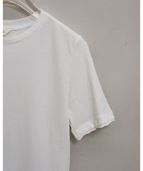 TODAYFUL（トゥデイフル）の「Highgauge Compact T-shirts（Tシャツ/カットソー・レディース・チャコールグレー/サックスブルー/ホワイト/ミント・FREE）」の14枚目の写真