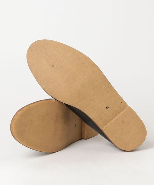 BICASH（ビカーシ）の「BICASH レザースリッポン（スリッポン・メンズ・ブラック/ブラック系その他・40/41/42/43/44）」の4枚目の写真