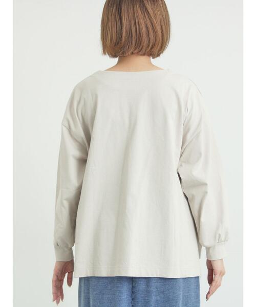 Samansa Mos2(サマンサ モスモス)の「【MOOMIN×Samansa Mos2】リトルミイプリントロンT(Tシャツ/カットソー・レディース・オフホワイト/ベージュ/ブラック・F)」の20枚目の写真