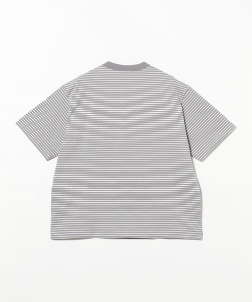 ORCIVAL(オーシバル)の「ORCIVAL / ストレッチコットン ボーダー Tシャツ(Tシャツ/カットソー・メンズ・グレー/ホワイト/ブラック・4/5)」の16枚目の写真