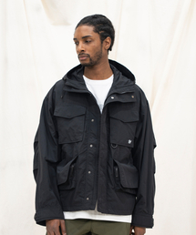 KALAPATTHAR（カラパタール）の「CN Stormproof Utility Hooded Shell Jacket - BLACK（ナイロンジャケット）」