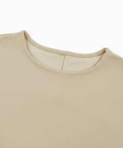 coca(coca)(コカ)の「ジョーゼットペプラムブラウス(シャツ/ブラウス・レディース・ブラック/ベージュ・S/L/M)」の16枚目の写真