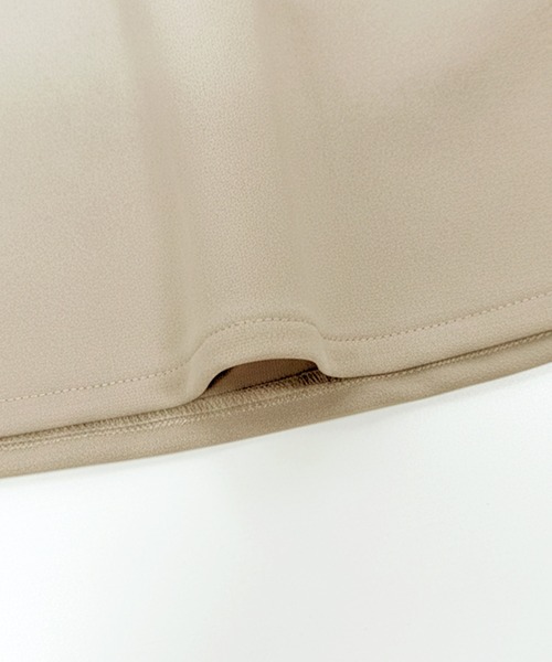 coca(coca)(コカ)の「ジョーゼットペプラムブラウス(シャツ/ブラウス・レディース・ブラック/ベージュ・S/L/M)」の18枚目の写真