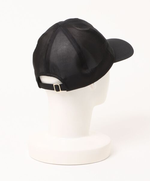 MAISON Birth（メゾンバース）の「MAISON Birth メゾンバース / C-SILK ORGAN MESH CAP コットンシルクメッシュキャップ / MB-26108（キャップ・レディース・ブラック/オフホワイト・FREE）」の6枚目の写真