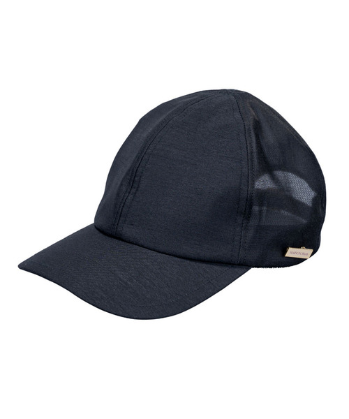 MAISON Birth（メゾンバース）の「MAISON Birth メゾンバース / C-SILK ORGAN MESH CAP コットンシルクメッシュキャップ / MB-26108（キャップ・レディース・ブラック/オフホワイト・FREE）」の3枚目の写真