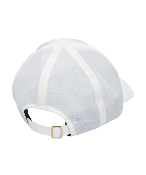 MAISON Birth（メゾンバース）の「MAISON Birth メゾンバース / C-SILK ORGAN MESH CAP コットンシルクメッシュキャップ / MB-26108（キャップ・レディース・ブラック/オフホワイト・FREE）」の4枚目の写真