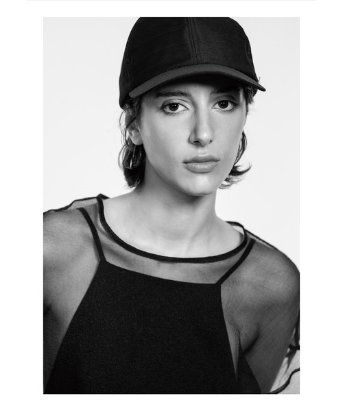 MAISON Birth（メゾンバース）の「MAISON Birth メゾンバース / C-SILK ORGAN MESH CAP コットンシルクメッシュキャップ / MB-26108（キャップ・レディース・ブラック/オフホワイト・FREE）」の8枚目の写真