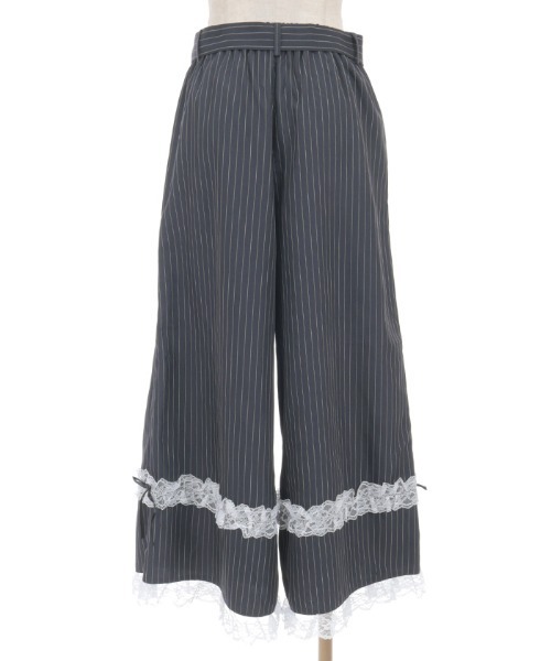 axes femme(アクシーズファム)の「フリルレースワイドパンツ(その他パンツ・レディース・グレー/サックスブルー/ネイビー・FREE)」の18枚目の写真