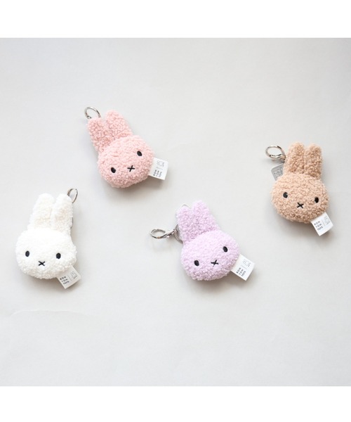 Dick Bruna(ディックブルーナ)の「BON TON TOYS miffy keychain Tiny Teddy(キーホルダー・レディース・ベージュ/ラベンダー/クリーム/ライトピンク・FREE)」の5枚目の写真