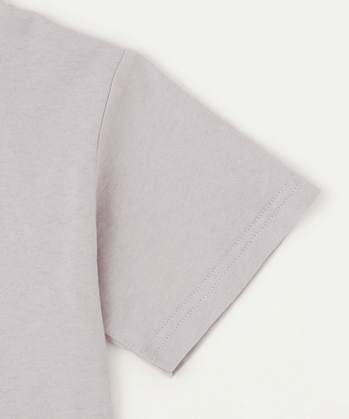 and D. petit main(アンドディープティマイン)の「【365D.】おちゃめ半袖Tシャツ(Tシャツ/カットソー・キッズ・ライトグレー/イエロー/ピンク/ブルー/オフホワイト・130cm/120cm/140cm/110cm/100cm/90cm)」の19枚目の写真
