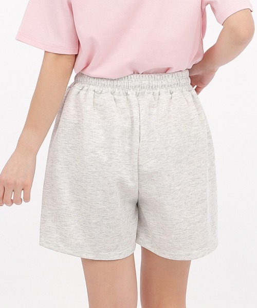 CLOTHY(クロシィ)の「【夏パンツ、これでいいじゃん。】裏COOLスウェットショートパンツ(その他パンツ・レディース・ブラック/ライトグレー/グレー・LARGE/MEDIUM)」の15枚目の写真