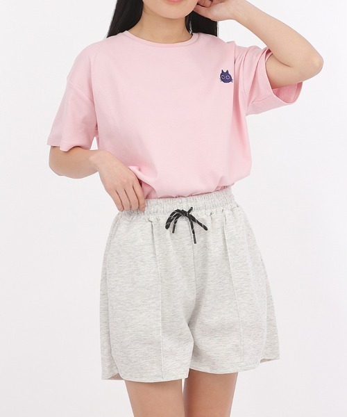 CLOTHY(クロシィ)の「【夏パンツ、これでいいじゃん。】裏COOLスウェットショートパンツ(その他パンツ・レディース・ブラック/ライトグレー/グレー・LARGE/MEDIUM)」の17枚目の写真
