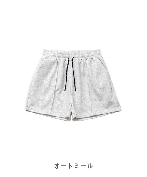 CLOTHY(クロシィ)の「【夏パンツ、これでいいじゃん。】裏COOLスウェットショートパンツ(その他パンツ・レディース・ブラック/ライトグレー/グレー・LARGE/MEDIUM)」の20枚目の写真