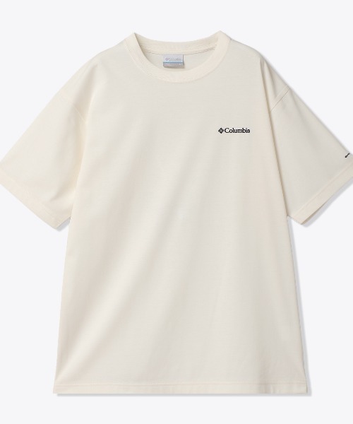 Columbia(コロンビア)の「コロンビア ヤハラフォレストグラフィックショートスリーブTシャツ(Tシャツ/カットソー・メンズ・ブラウン/グレー/ブラック/アイボリー・L/LL/M/S)」の2枚目の写真