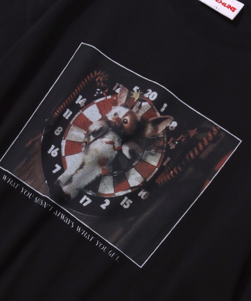 CORPUS SELECT(コーパストーキョー)の「【GREMLINS/グレムリン】サガラ刺繍&フォトプリント アートワーク半袖Tシャツ(Tシャツ/カットソー・メンズ・ブラック系1/ブラック系2/ホワイト系1/ホワイト系2/ピンク系1/ピンク系2・S/M/L/LL)」の19枚目の写真
