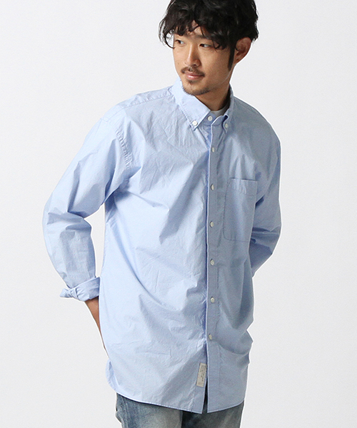BEAMS(ビームス)の「BEAMS / ルーズフィット ブロード B.Dシャツ(シャツ/ブラウス・メンズ・ホワイト/サックスブルー/ネイビー・LARGE/MEDIUM)」の3枚目の写真