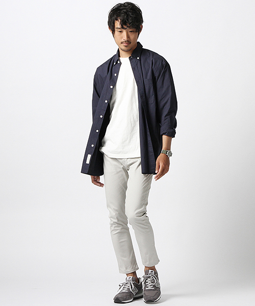 BEAMS(ビームス)の「BEAMS / ルーズフィット ブロード B.Dシャツ(シャツ/ブラウス・メンズ・ホワイト/サックスブルー/ネイビー・LARGE/MEDIUM)」の12枚目の写真