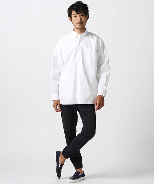 BEAMS(ビームス)の「BEAMS / ルーズフィット ブロード B.Dシャツ(シャツ/ブラウス・メンズ・ホワイト/サックスブルー/ネイビー・LARGE/MEDIUM)」の13枚目の写真