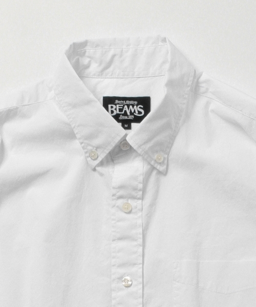 BEAMS(ビームス)の「BEAMS / ルーズフィット ブロード B.Dシャツ(シャツ/ブラウス・メンズ・ホワイト/サックスブルー/ネイビー・LARGE/MEDIUM)」の6枚目の写真