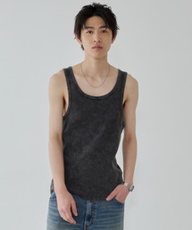 WEGO/【26年春夏新作】コットンリブタンクトップ