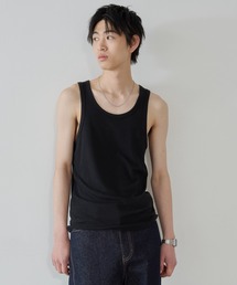 WEGO/【26年春夏新作】コットンリブタンクトップ